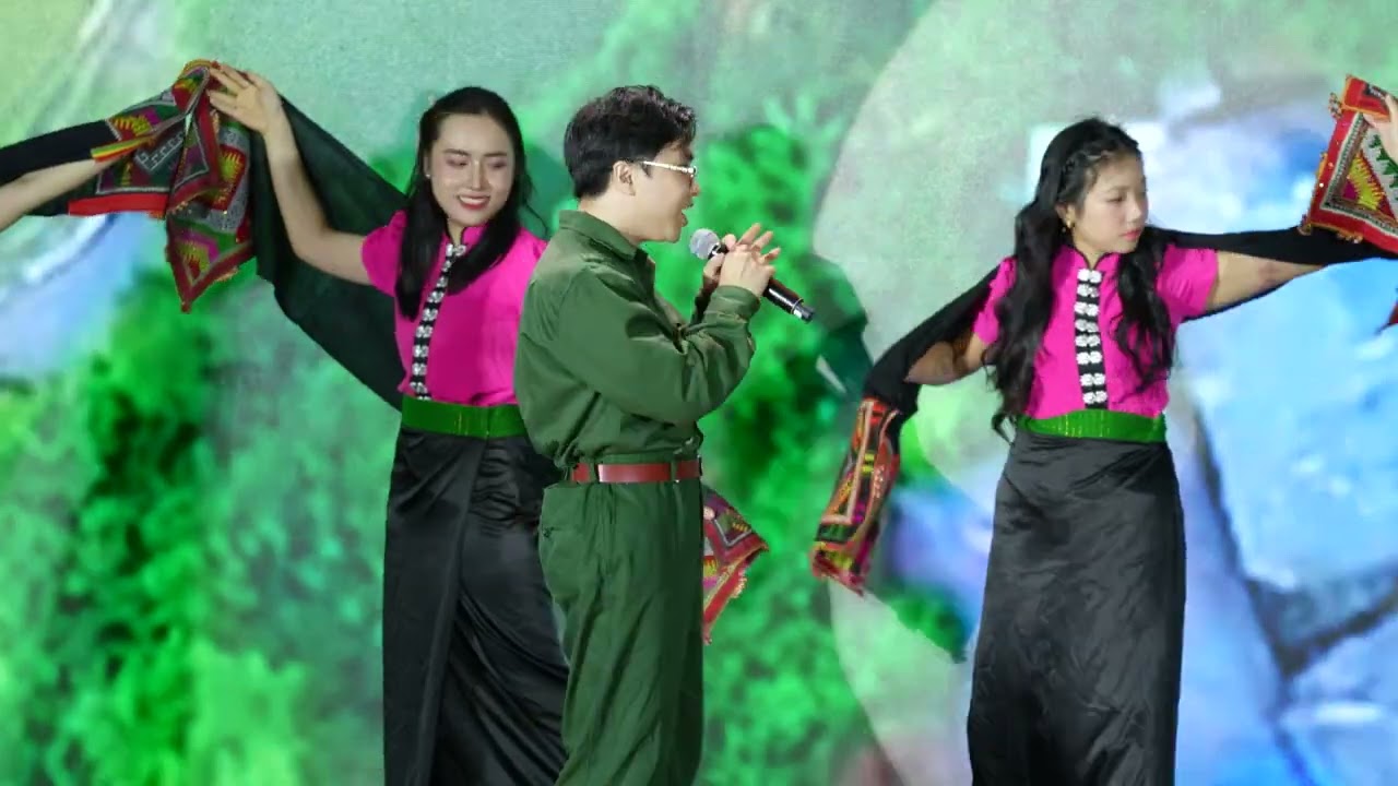 Hợp ca: Chiếc khăn Piêu - Giải Ba, Biểu diễn: UBVNVNONN & UBBGQG; Liên hoan nghệ thuật BNG, 8/6/2025