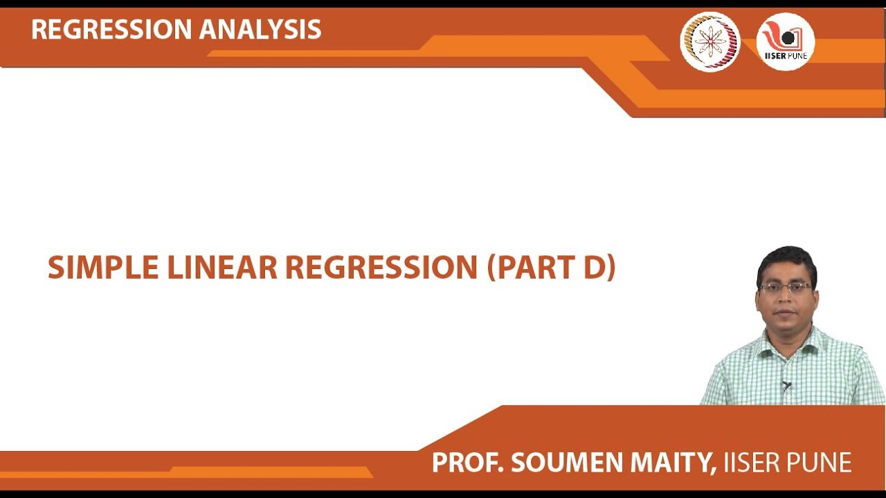 Simple Linear Regression (Part D)