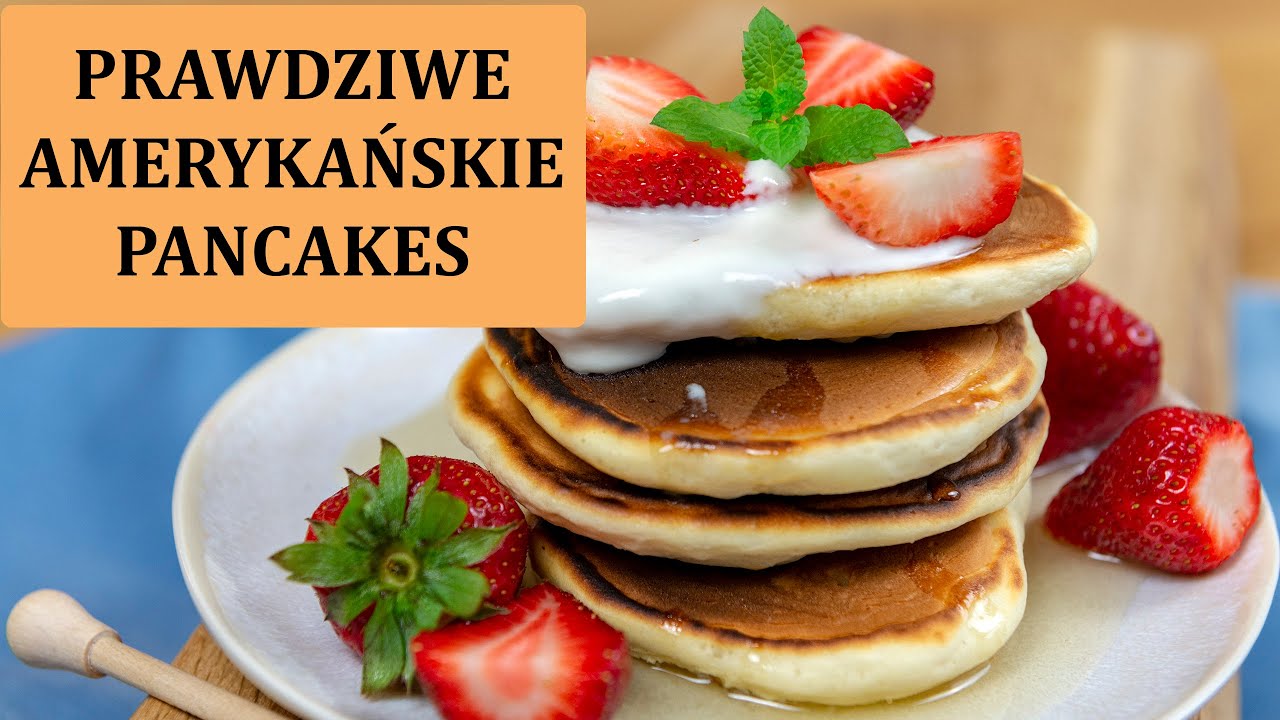 Pyszne amerykańskie pancakes - pankejki tylko z tego przepisu