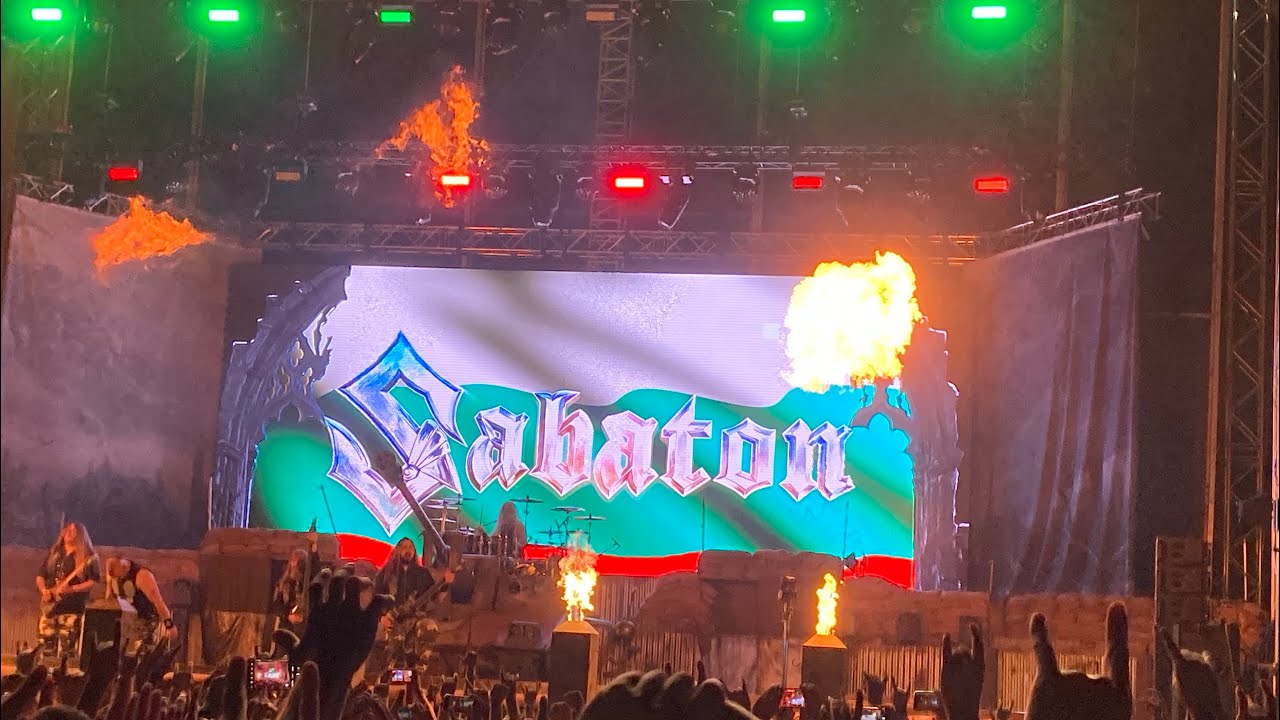 Sabaton - Valley of Death (Live premiere at Hills of Rock, Plovdiv, Bulgaria, 23.07.2022)