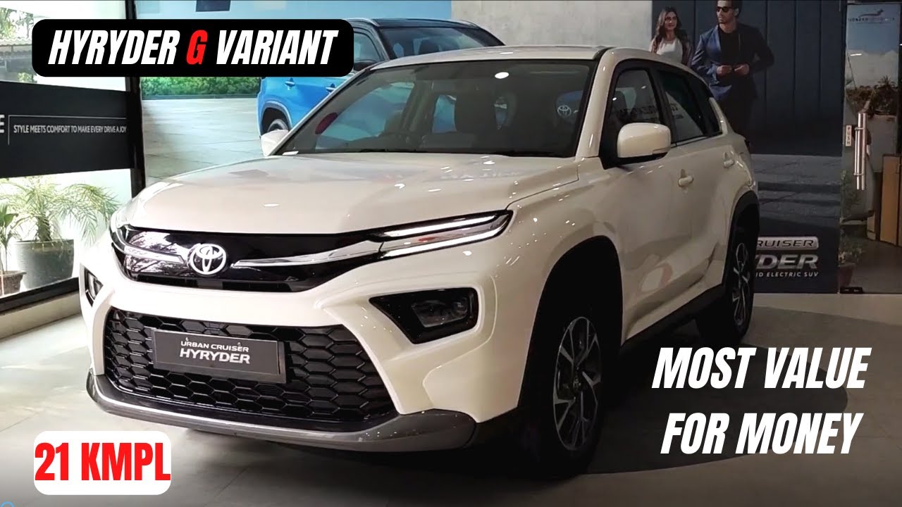 Best car under 15 Lakhs🔥✅ Toyota Hyryder 2022 (G) variant