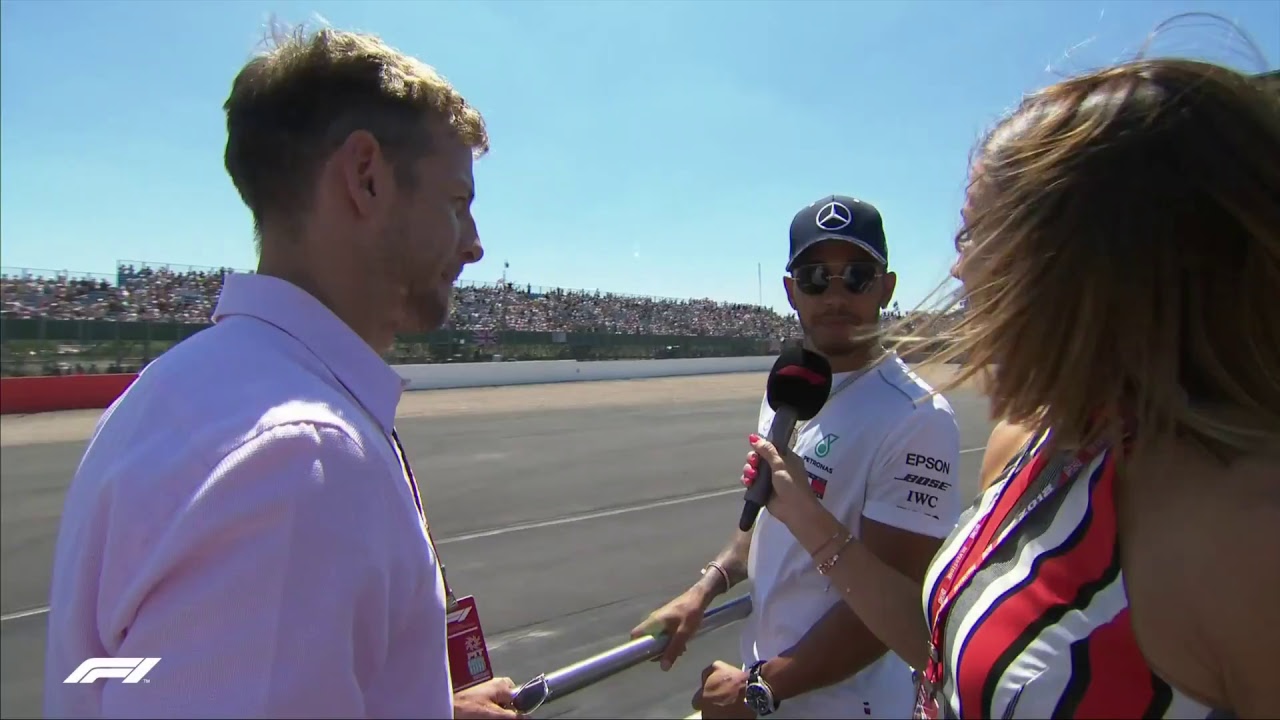 LIVE British GP build up: Drivers' parade