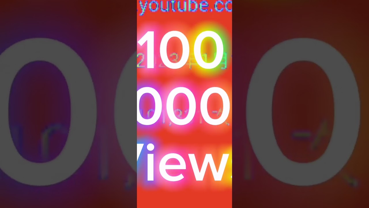 100000 views yay