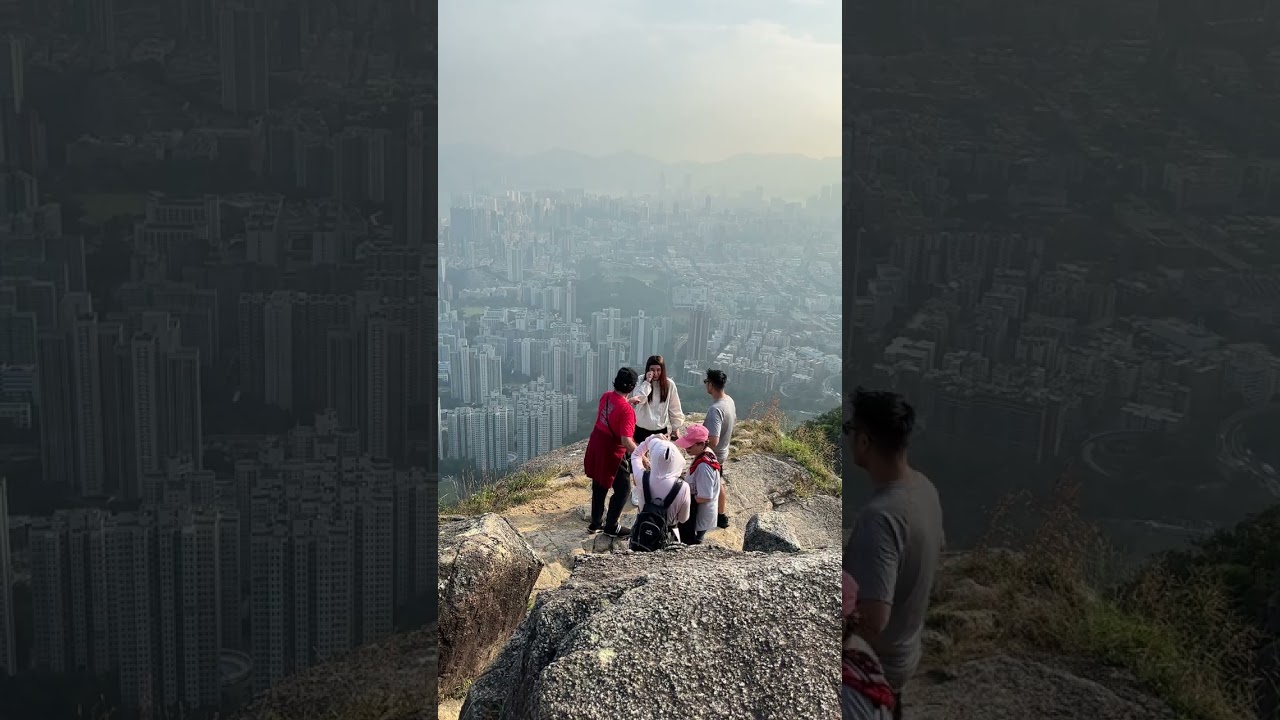 Lion Rock 💍 Engagement Proposal with Strangers | Jeric & Cathie #RightJERICtionWithCATHIE  