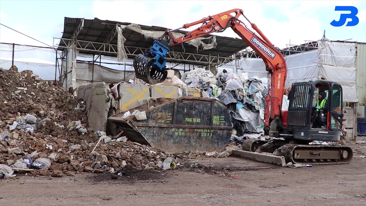SGR-8 Rotating Selector Grab - 7-10 Tonne