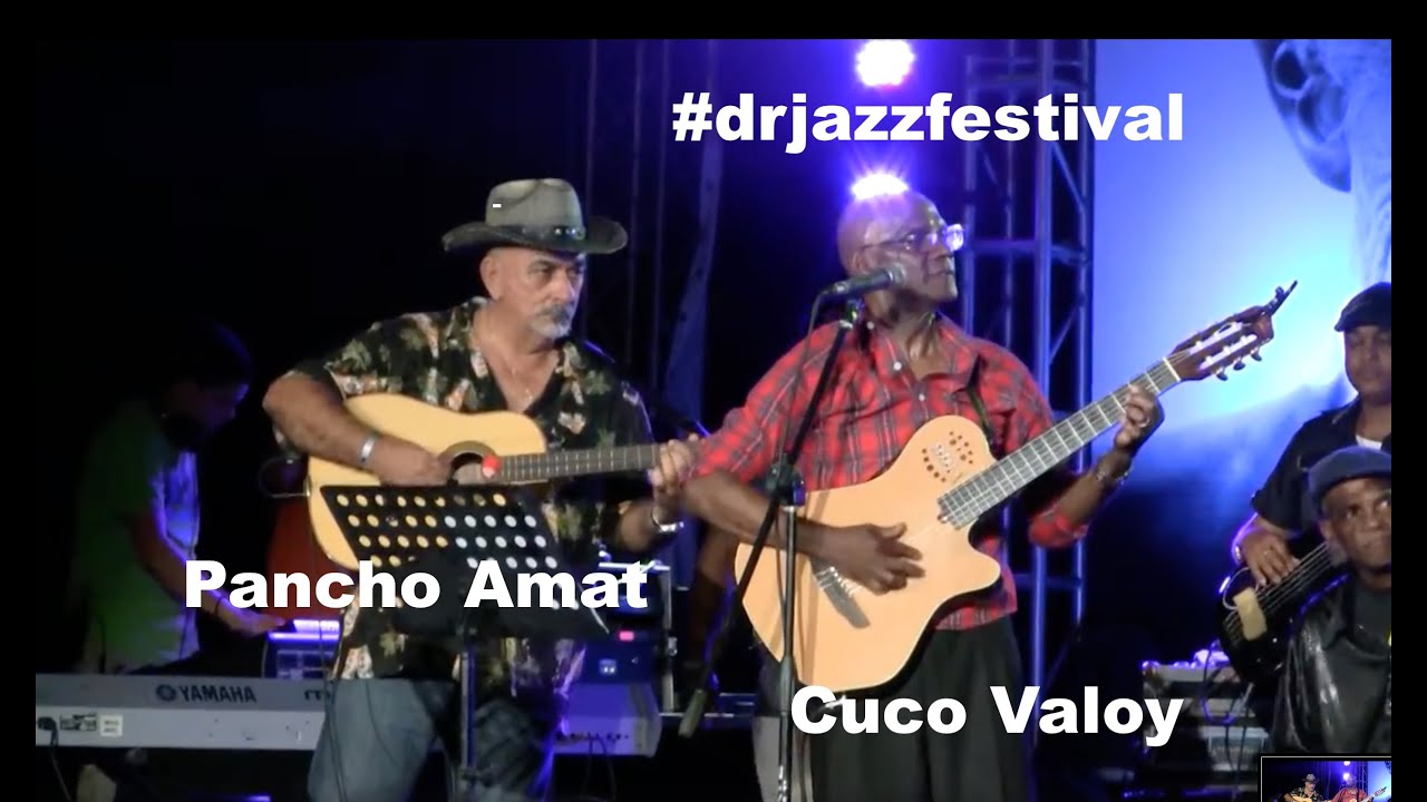 La leyenda Cuco Valoy y Pancho Amat desde Cuba para la República Dominicana en el DR Jazz Festival