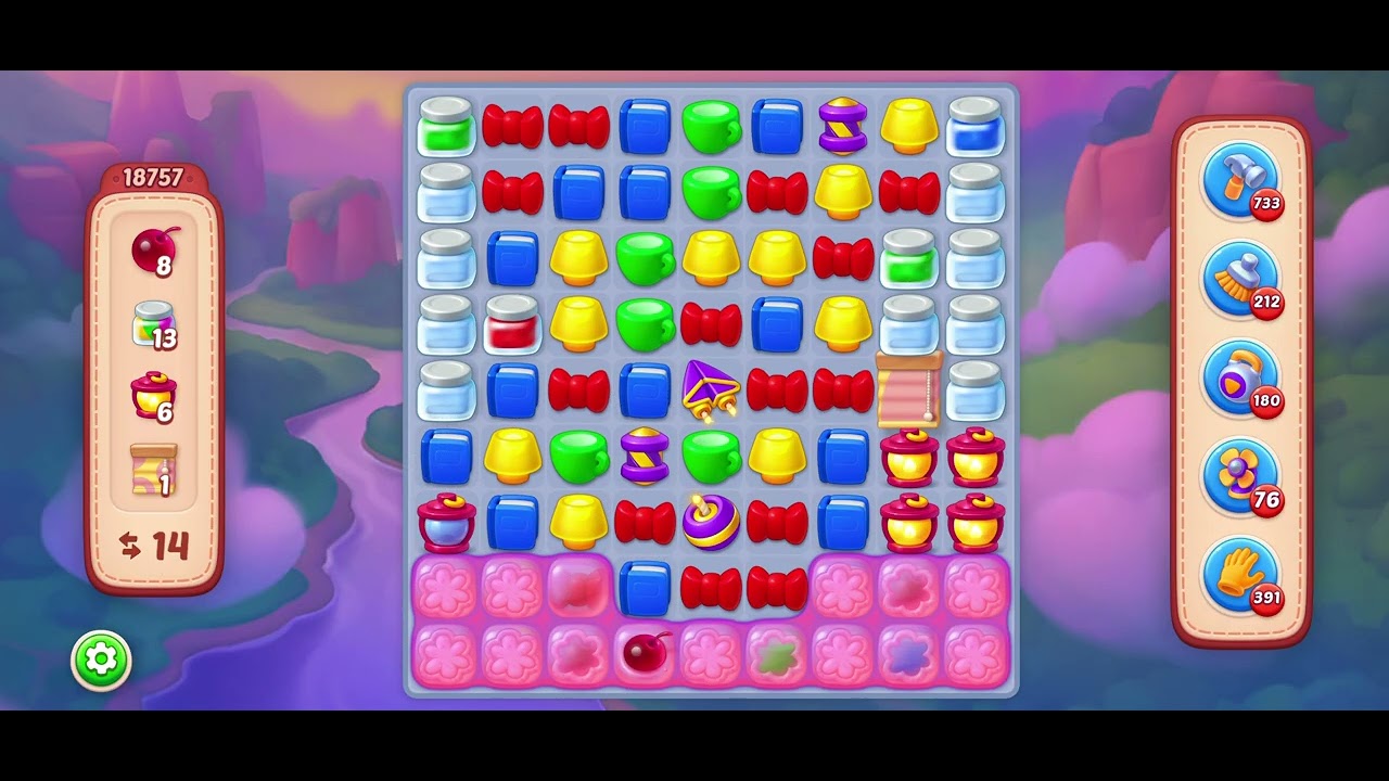 Homescapes Level 18757  -- No cheats