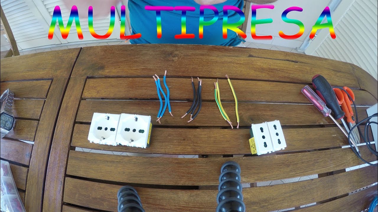 Multipresa Elettrica : Assemblaggio 4K