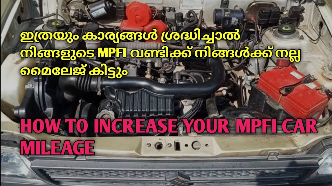 How to increase your mpfi car mileage #mmadyvandi