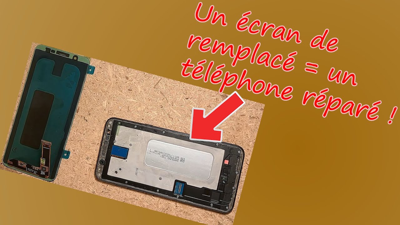 COMMET REMPLACER UN ECRAN DE TELEPHONE ? (# BDQ-12)