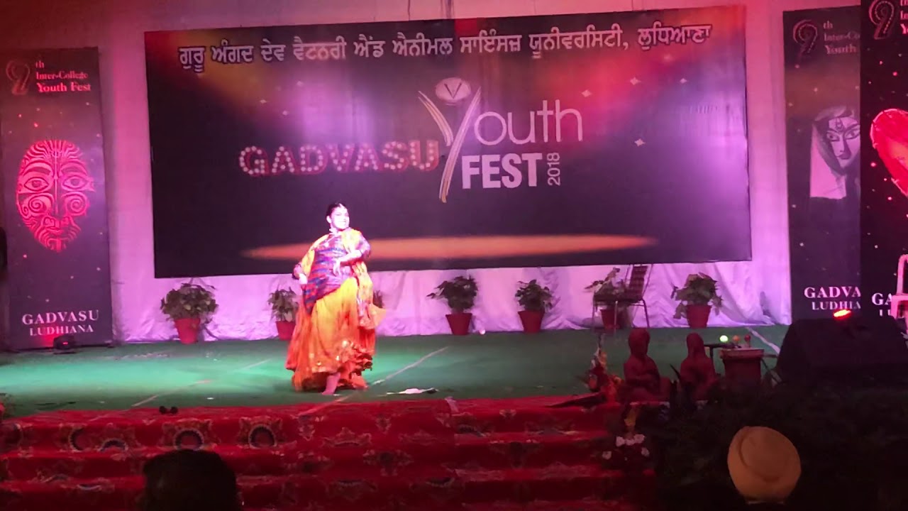 KCVAS Creative dance solo | Bhangra solo | Gadvasu youthfest2018 |sip sip|yeah baby| Babbu maan|
