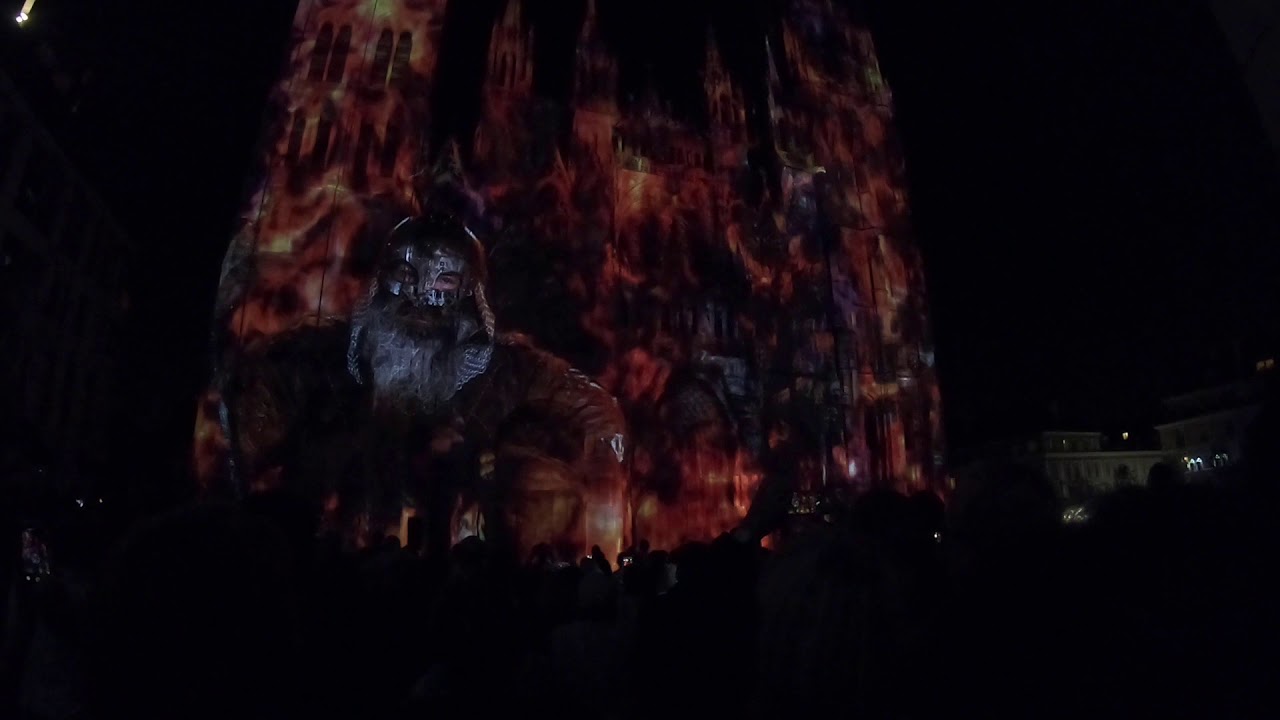 Rouen&rsquo;s Cathedral Light Show 2019 - part 1