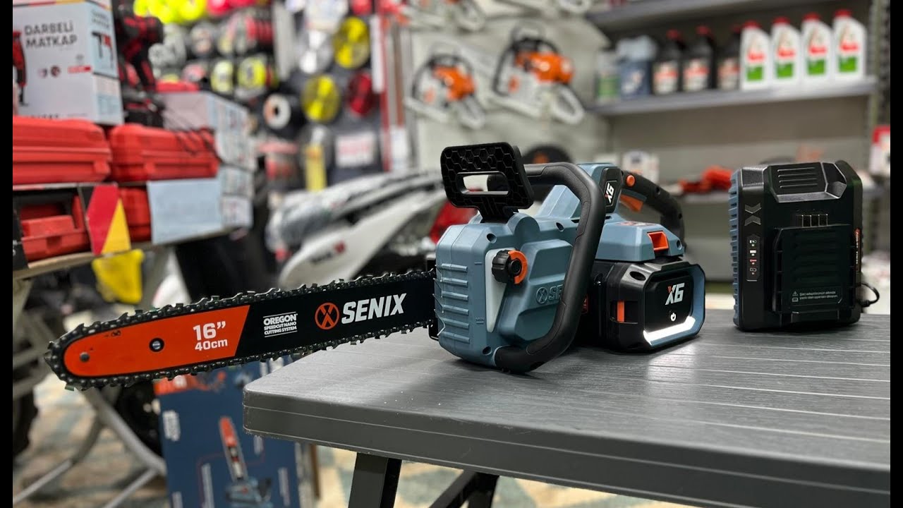 “Profesyonellerin Yeni Tercihi: SENIX 60V Akülü Testere!”