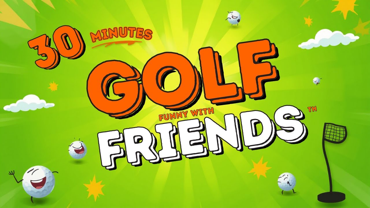 funny moments with friends part4 (golf with friends0
