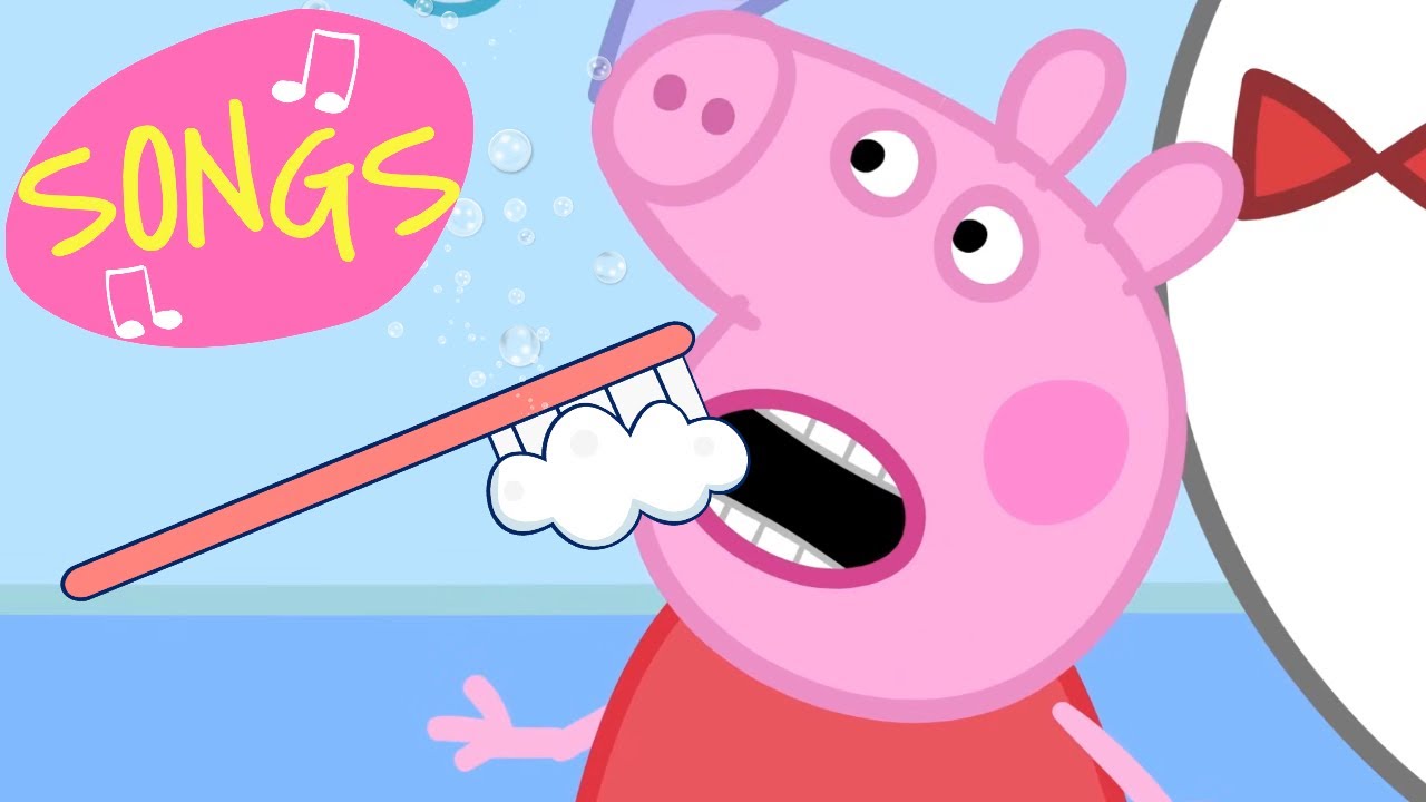 Brush Your Teeth Song with Peppa Pig 🐷 Incy Wincy Spider 🦷 Nursery Rhymes & Kids Songs