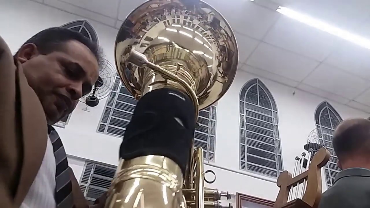 HINO 219 CCB HINÁRIO 5 - CULTO IVOTURUCAIA / NOVOS CÉUS NÓS AGUARDAMOS, TUBA KING.