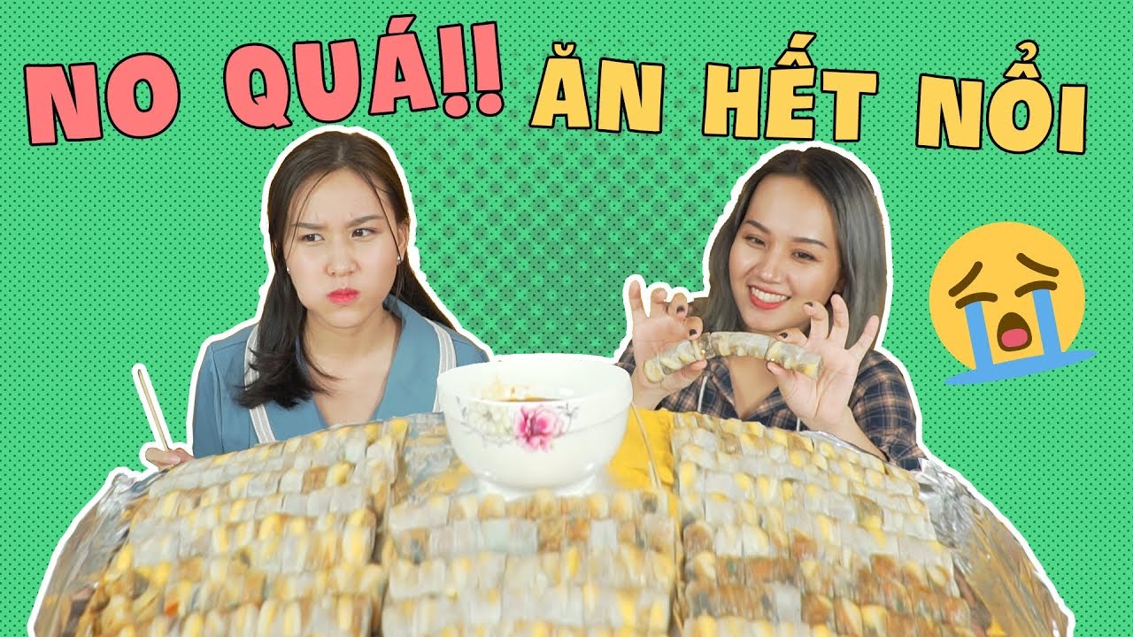 BỤNG KHÔNG ĐÁY khổ sở nhất: 500 cái BÁNH TRÁNG lụi!!!