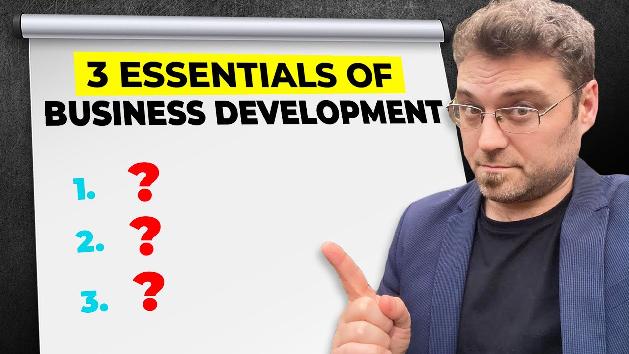 3 Essential Business Development Activities for Consultants