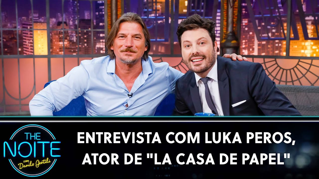 Entrevista com o ator Luka Peros, de 