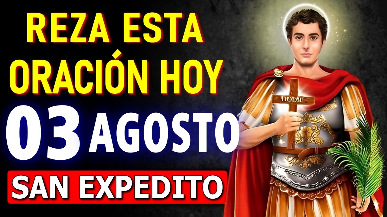 ORACIÓN QUE NUNCA FALLA A SAN EXPEDITO ✨ PARA UN MILAGRO URGENTE Y DESESPERADO