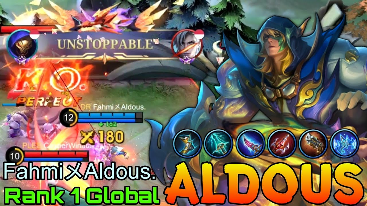 Mistbender Aldous Offlane Monster - Top 1 Global Aldous by FahmiメAldous. - Mobile Legends