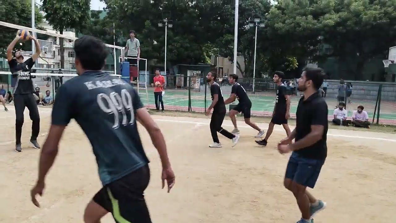 Aiims Delhi vs SNMC jodhpur Volleyball #aiimsdelhi #volleyballworld #volleyball