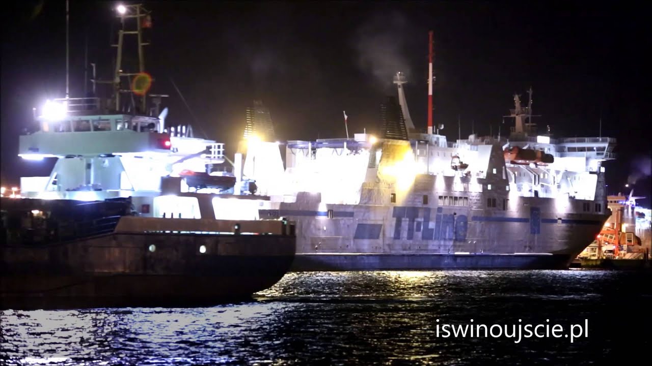 Pierwszy rejs promu TT Line Świnoujście-Trelleborg