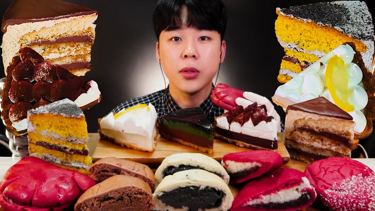 육식인간의 비건 디저트 먹방 리얼사운드 Vegan dessert ASMR MUKBANG REAL SOUND ビーガンデザート