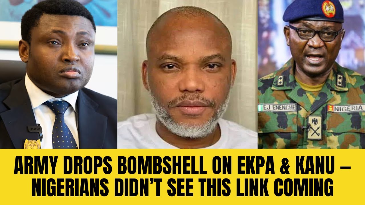 Simon Ekpa and Kanu Linked in Military Statement — Army Says Their Imprisonment Improved Security