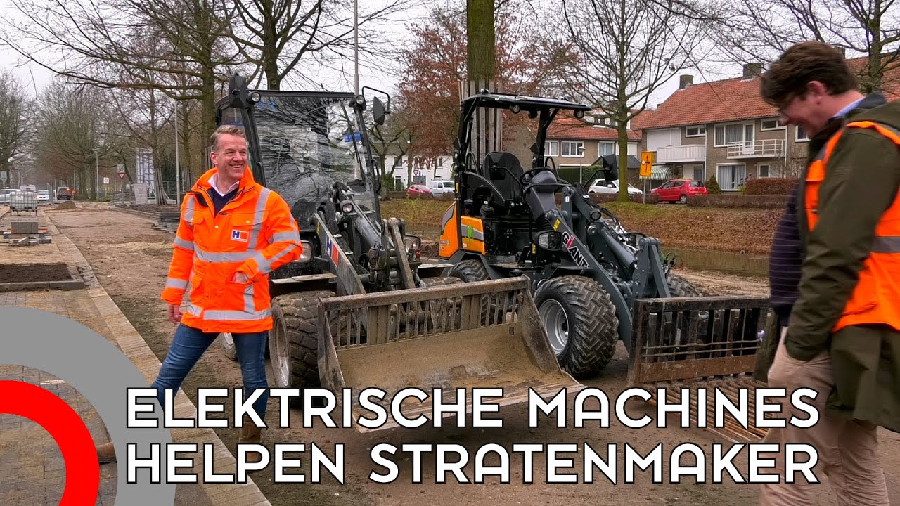 Elektrische machines helpen bij herinrichting