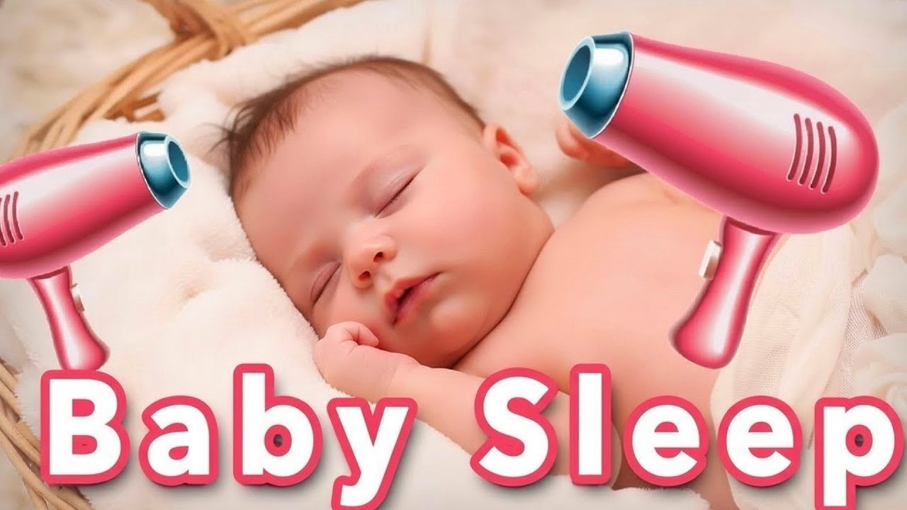 Babyföhngeräusche 💤 Sanftes Rauschen zum Einschlafen | Einschlafhilfe