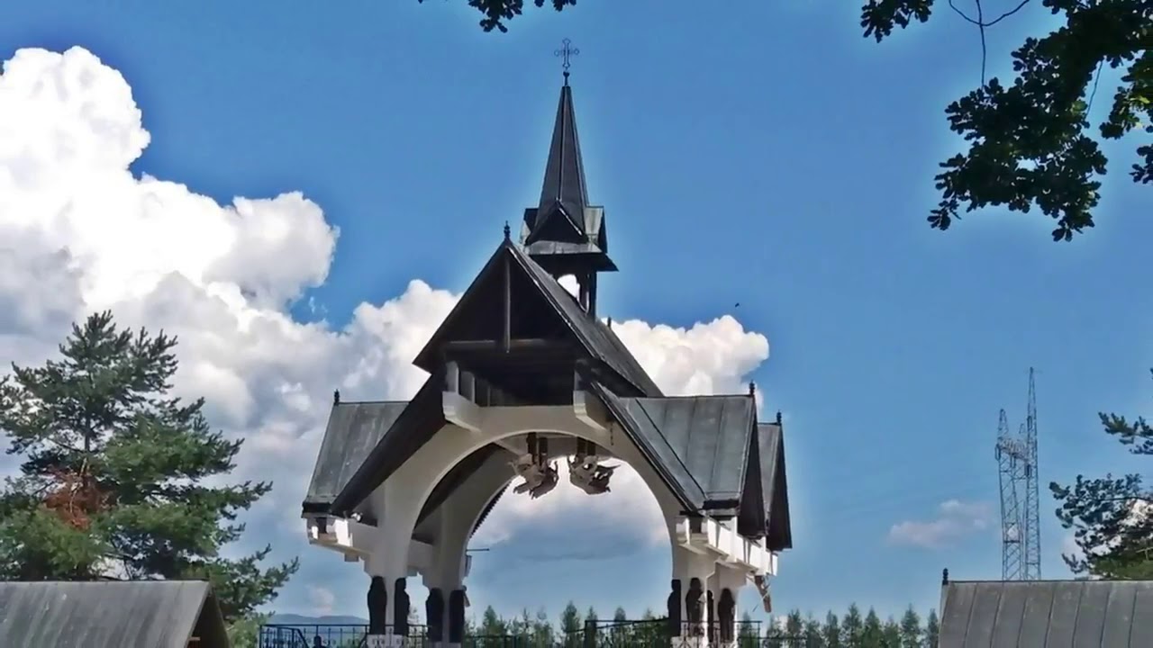 Ludźmierz. Sanctuary of Our Lady of Ludzmierz.  Sanktejo de Patrino de Dio en Ludzmierz.
