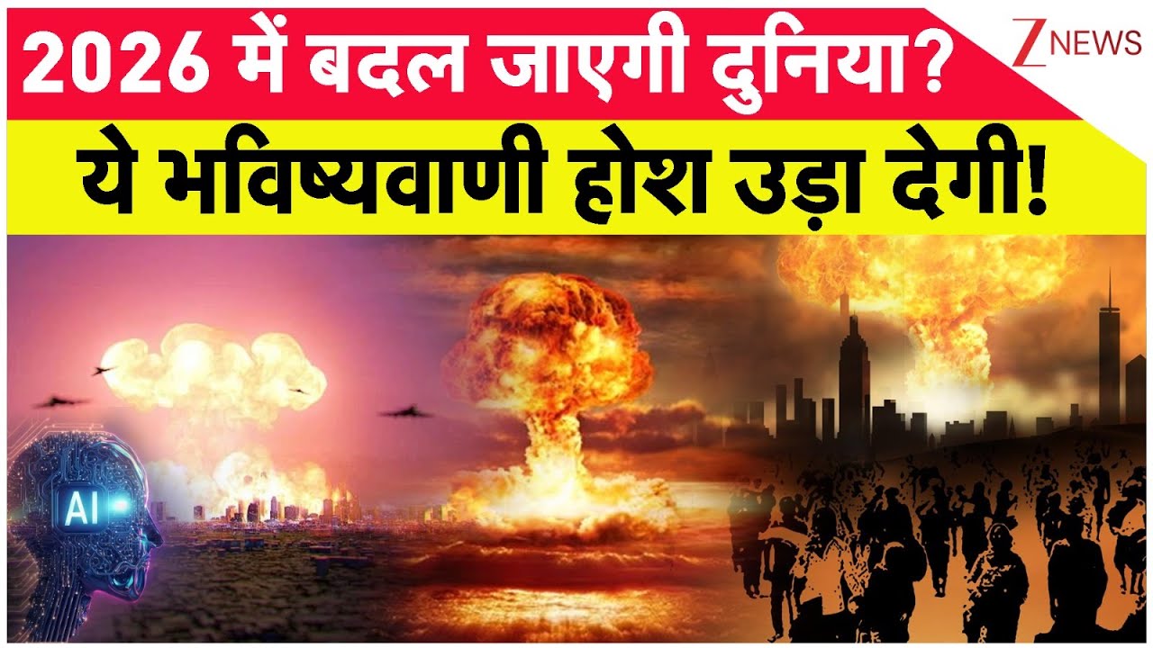 New Year Prediction: 2026 में बदल जाएगी दुनिया? ये भविष्यवाणी होश उड़ा देगी! | Breaking News