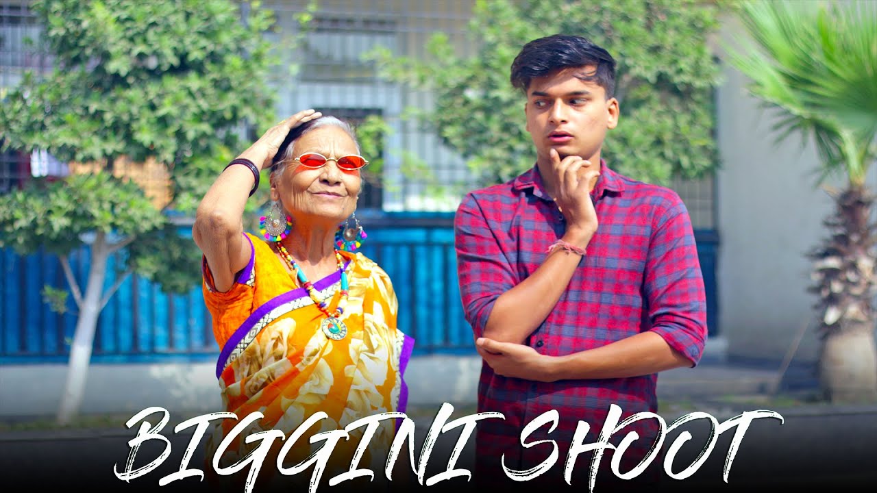 Biggini Shoot - Bihari Ladka Ft Dadi | Funny Love Story | Yashraj Mukhate