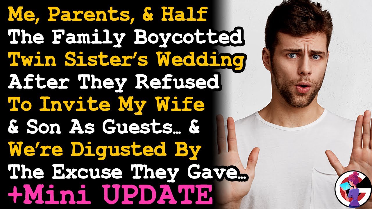 Boycotted Twin Sis's Wedding After The Left Out My Wife From The Guest For A Disgusting Reason~ AITA