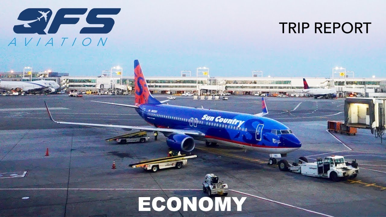 TRIP REPORT | Sun Country Airlines - 737 800 - New York (JFK) to Minneapolis (MSP) | Economy