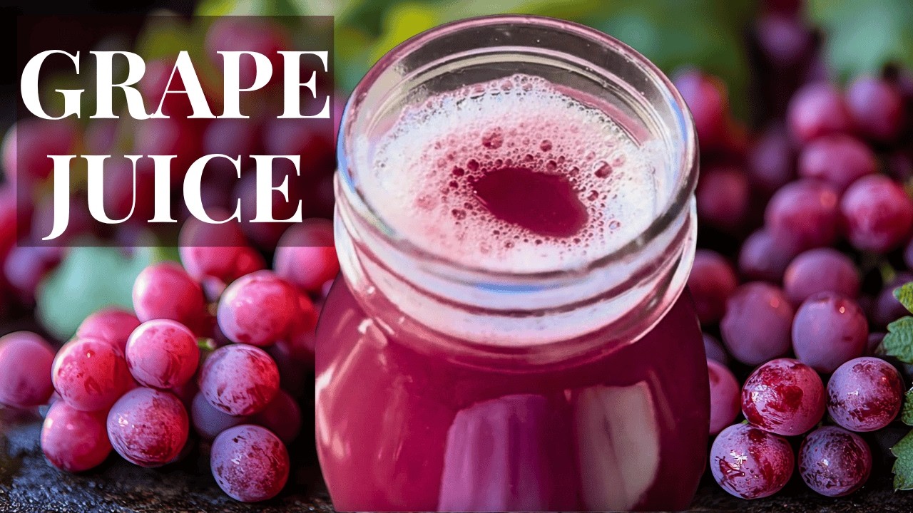 How to make Grape juice at home!