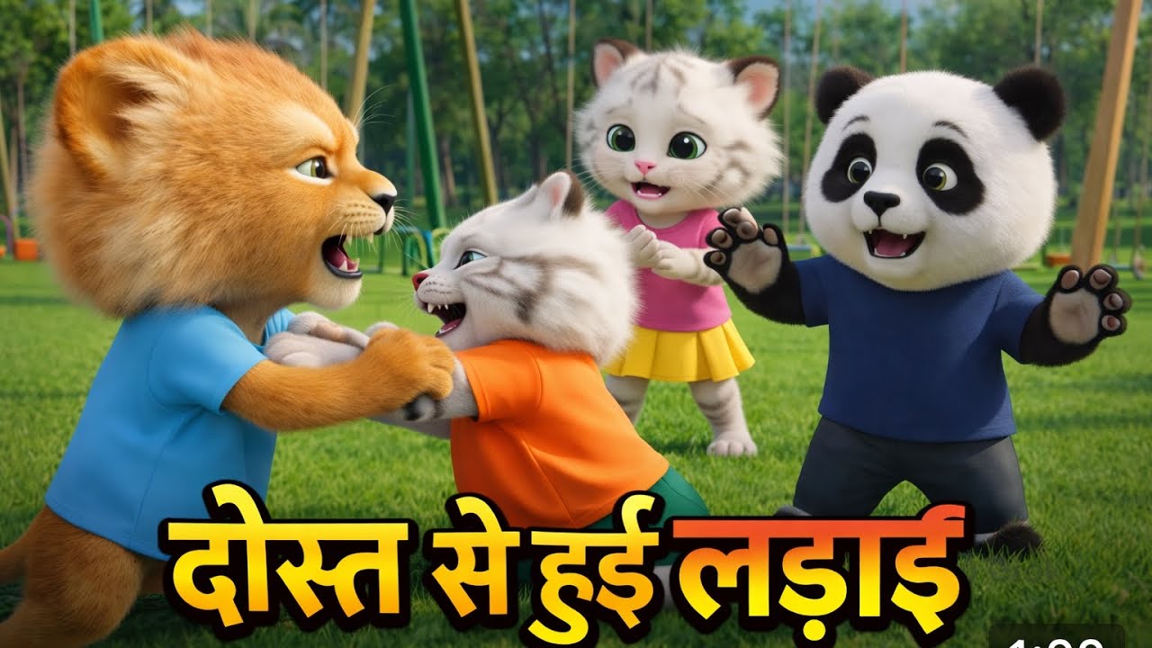 शेरू vs सिम्बा की लड़ाई 😱 | ##sheru or Simba दोस्ती में टक्कर 🐾