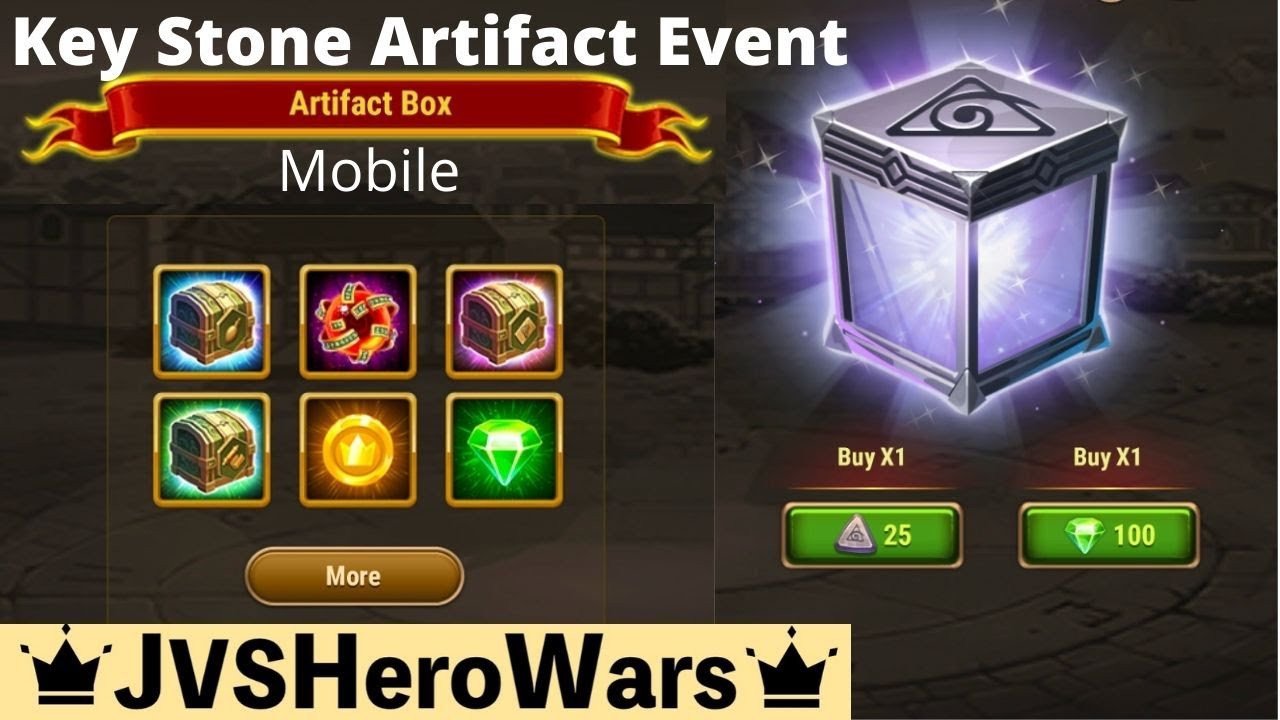 Hero Wars Key Stone Artifact Event for Mobile