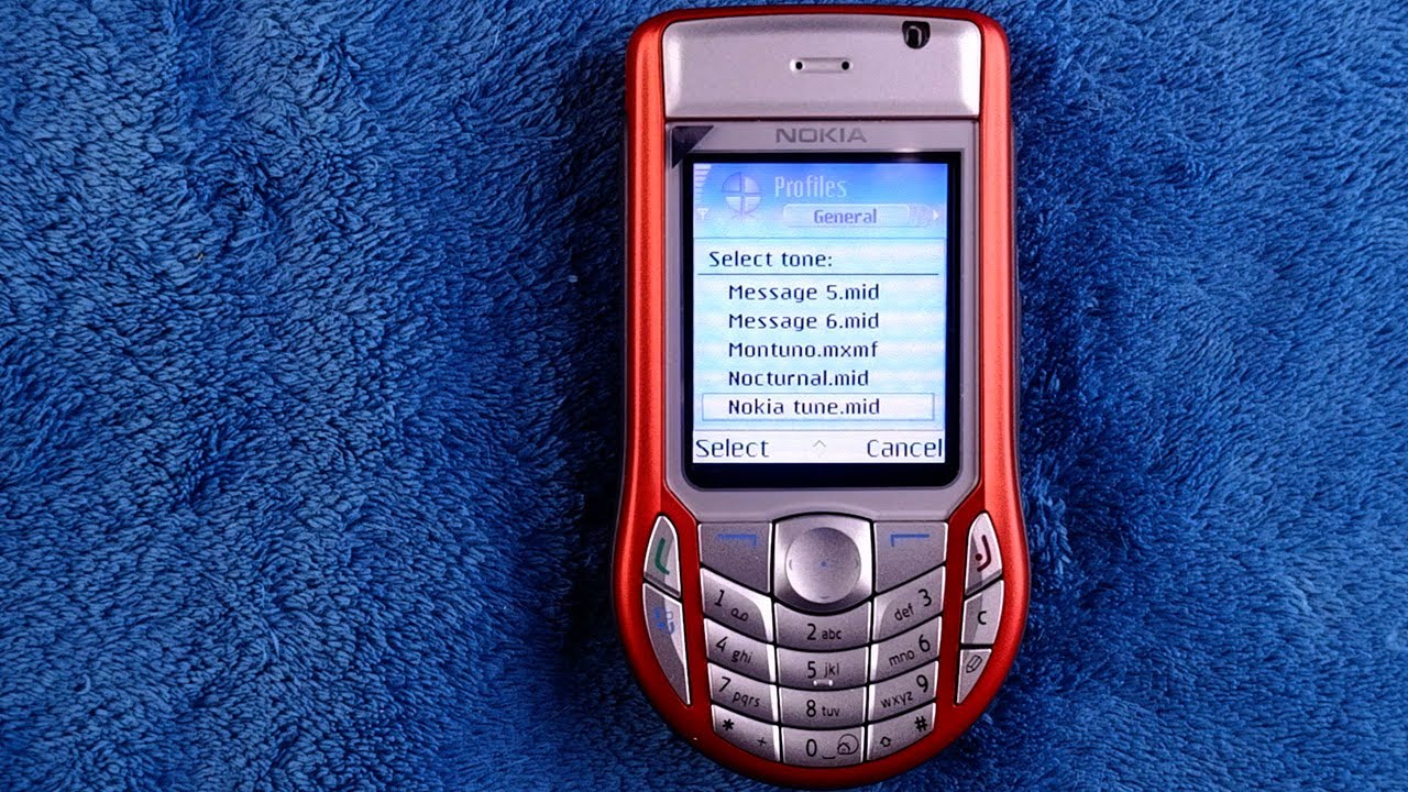 Nokia 6630 all original ringtones