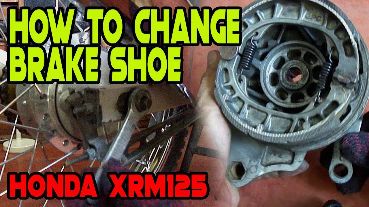 Pano mag palit ng rear drum brake shoe | Honda XRM125