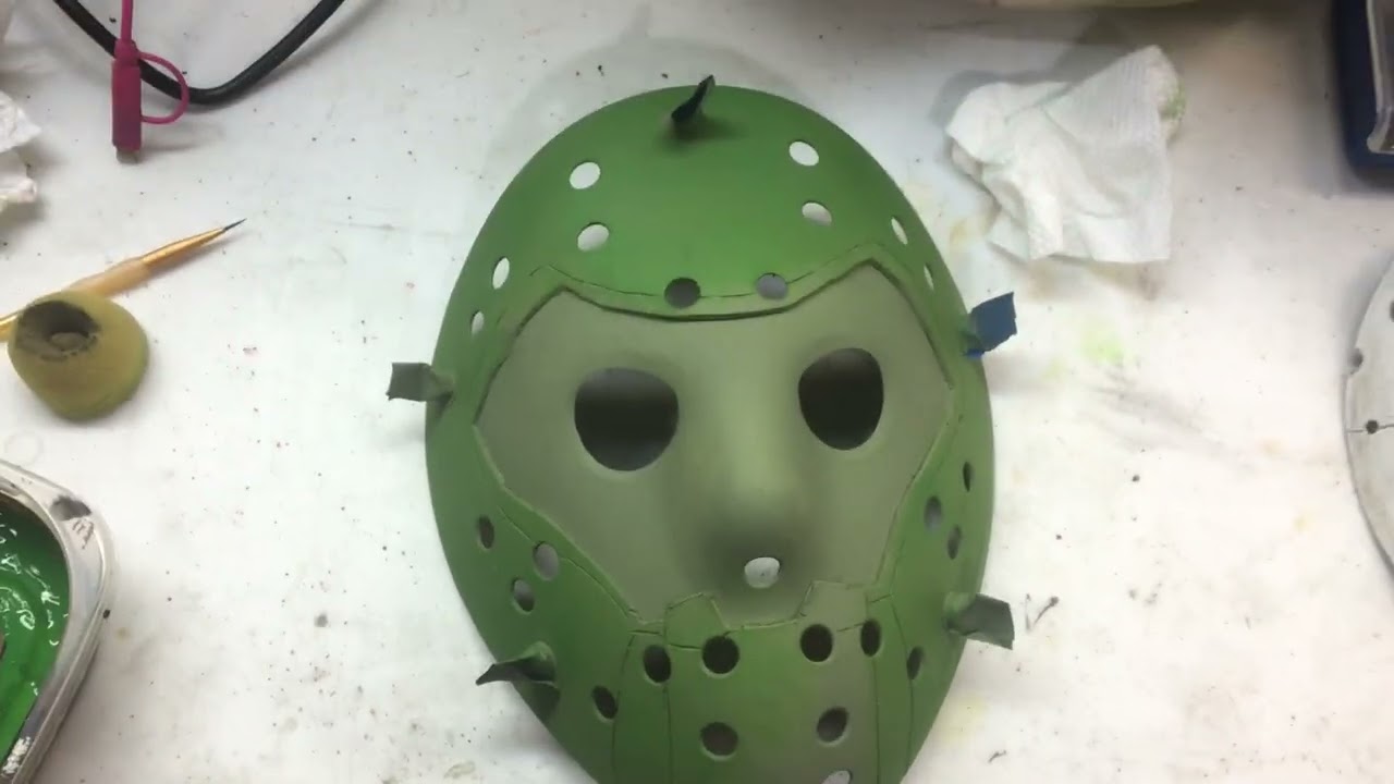 Custom Friday the 13th Mask The DOOM Slasher!