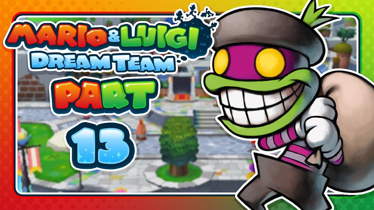 Mario & Luigi: Dream Team - Part 13: THE SHADOW THIEF IS BACK!
