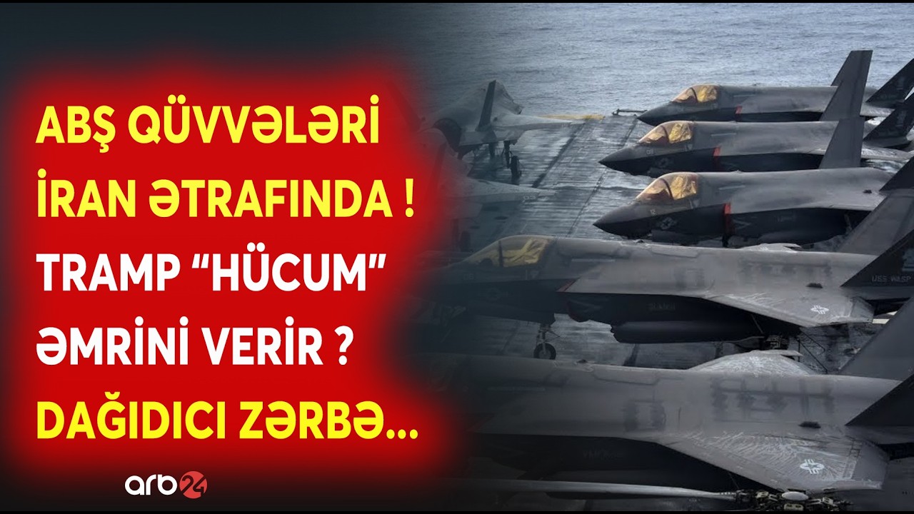 SON DƏQİQƏ! ABŞ-İran MÜHARİBƏSİNƏ SAATLAR QALDI? - Pentaqon QÜVVƏLƏRİ HƏRƏKƏTƏ KEÇDİ - HÜCUM ƏMRİ...