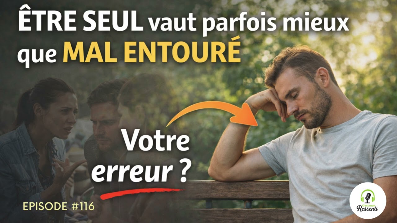 116. Mieux vaut être seul que mal accompagné.