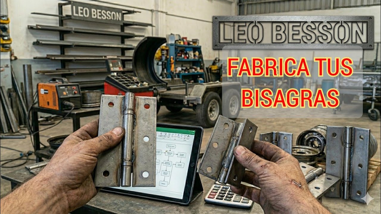 DIY Cómo HACER tus BISAGRAS ( Homemade hinges) #herramientascaseras