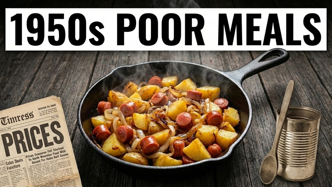 25 FORGOTTEN Poor Man Dinners From the 1950s No One Makes Anymore
