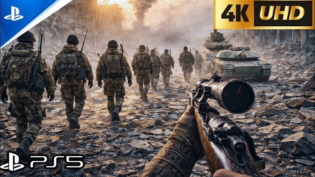Stronghold - WWII | Realistic Immersive Ultra Graphics Gameplay [4K 60FPS UHD] Call of Duty