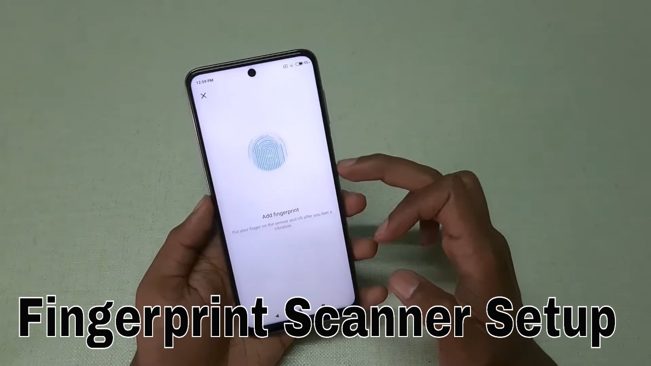 Redmi Note 9 Pro/ Max  Fingerprint Scanner Setup & Working