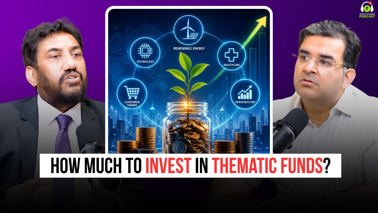 How Much to Invest in Thematic Funds? | Ft. Dr. Vikas Gupta | Sanjay Kathuria Podcast Clips